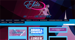 Desktop Screenshot of elitedancecup.com